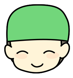 帽子：緑